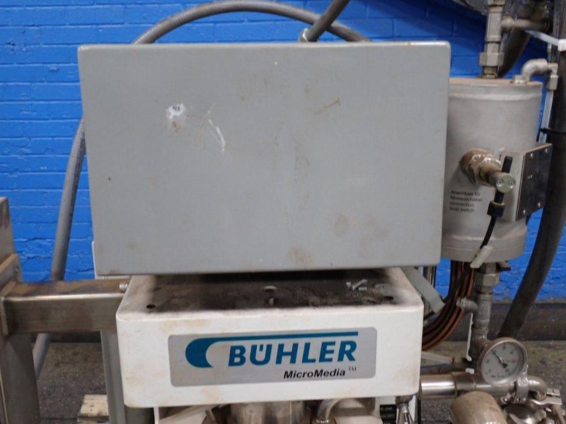 BUHLER 3 BAR VERTICAL ANNULAR BEAD MILL  -  FDCR 1MMX1