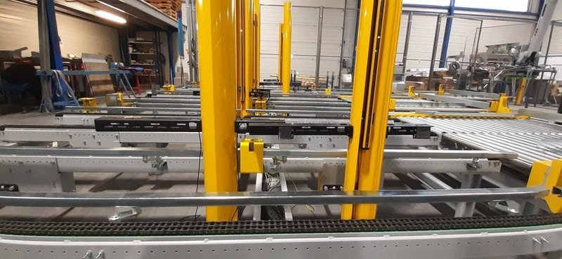 Pattyn Case Packing &amp; Palletizing Line – 2022 – Includes Inserter, Filler, Closer &amp; Conveyors