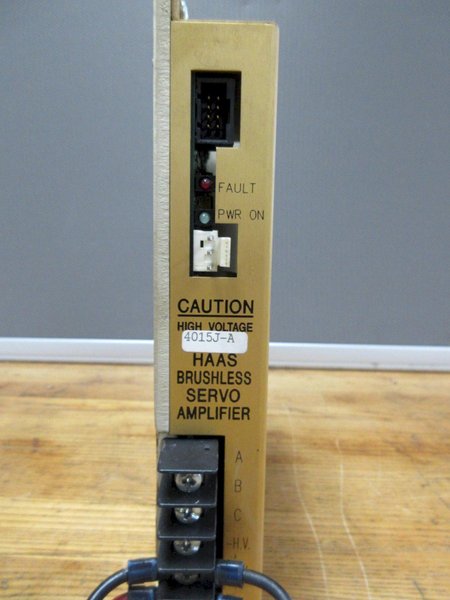 Used Haas 4015J-A Brushless Servo Amplifier