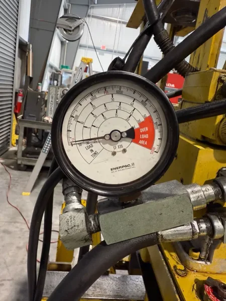 ENERPAC 50 Ton Roll Frame Press 1.5 H.P. USA #7692
