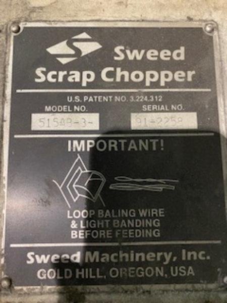 Scrap Chopper Sweed Model 515AB-3 (13924)