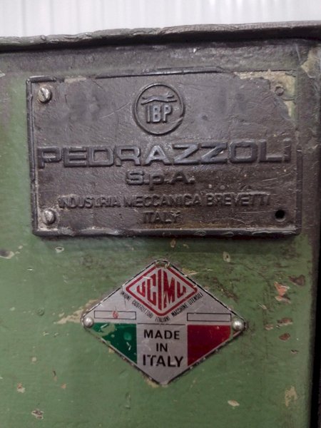 PEDRAZZOLI HYDRAULIC TUBE BENDER: STOCK #20975