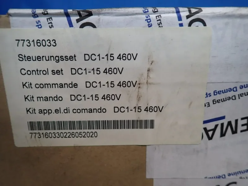 DEMAG DC1-15 460V CONTROL SET  -  77316033