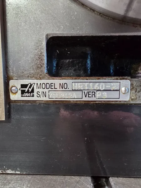 HAAS HRT160-2  6.3" Dual CNC Rotary Table Brushless USA #8138