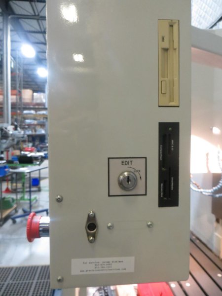 Milltronics Partner MM18 Vertical CNC Machining Center W Milltronics 7200 Control, 16 Station Carousel Tool Changer, Coolant Tank &amp; Pump and MORE!- Auction Item