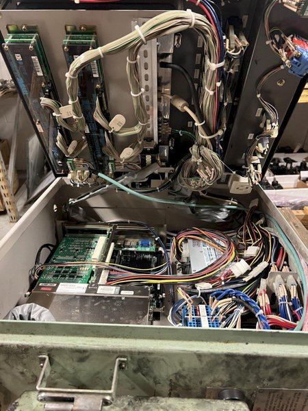 Toyoda Toyopuc GC50X2-1 CNC Control Operator Panel GC50 Pulled from Toyoda Grinder