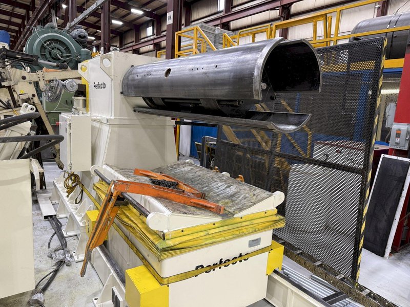 60,000 lbs. x 72&quot; wide Perfecto Complete Coil Feed Line For Sale