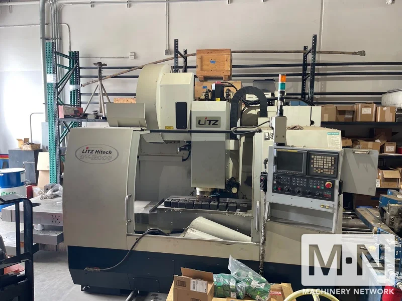 Litz Hi-Tech CV-1200B CNC Vertical Machining Center, 2007