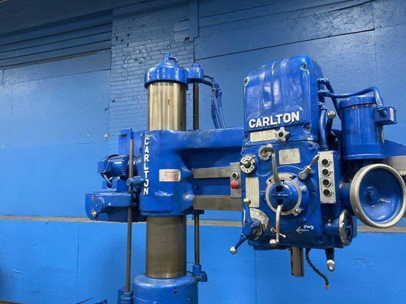 Carlton 10” X 5’  Radial Arm Drill