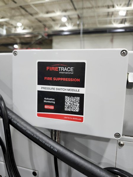 Nexturn SA-32E is a high-precision, 7-axis CNC Swiss Lathe, 32mm, 8000 RPM, Synchronous Rotary Guide Bushing, Fanuc 18i-TB, Spego 124-10 Hyd. Barfeed,  High Pressure Coolant, Chip Conveyor, 10HP, New 2007