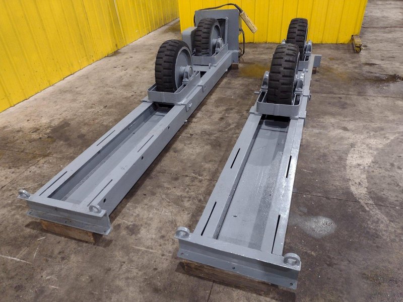 15 TON TURNCO POWERED TANK TURNING ROLLS: STOCK #11252