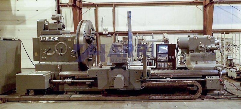 75" x 120" LeBlond Wide Bed Heavy Duty CNC Lathe