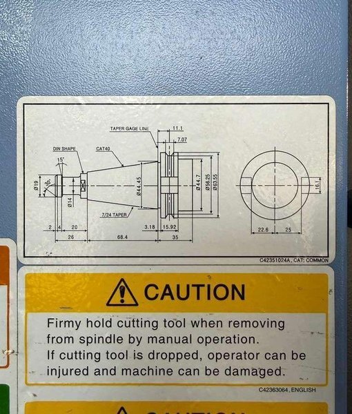 Doosan DNM-500 CNC Vertical Machining Center – TSC Mill