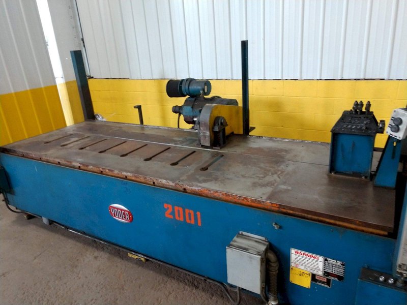 8 STAND X 1.5&quot; YODER M1-1/2 ROLLFORMER BASE WITH AMS MP300 SERIES CONTROLS STOCK # 3175