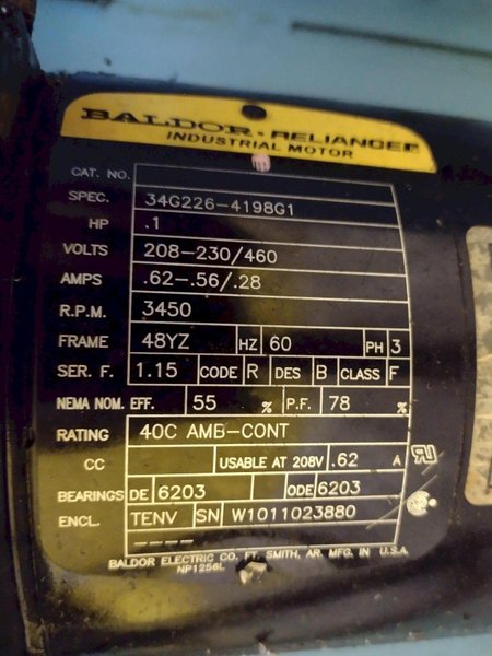 13" X 13" DOALL MODEL #C-3300NC FULLY AUTOMATIC HORIZONTAL BANDSAW: YOBRO #24442