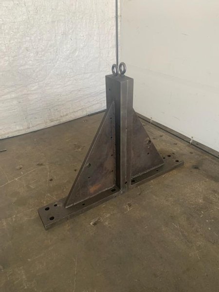 (2) 7&quot; x 36&quot; x 26&quot; ANGLE PLATES. STOCK #0104423.