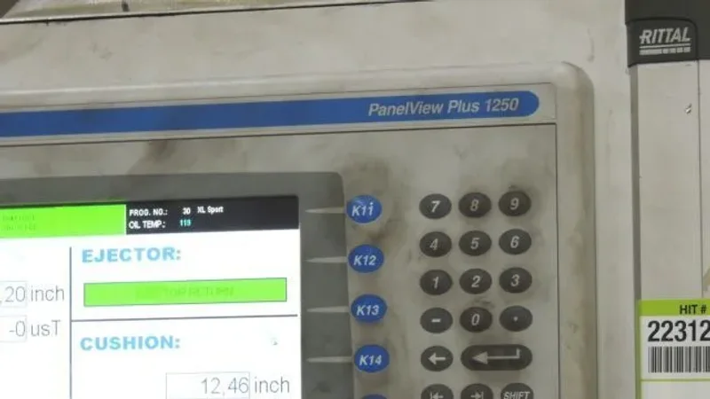 HYDRAULICO 200 TON HYD PRESS, S/N 2111, STOCK# 13933J