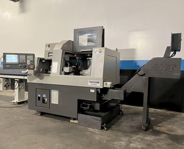 Tsugami S206 CNC Swiss Type Automatic Lathe – Bar Feeder