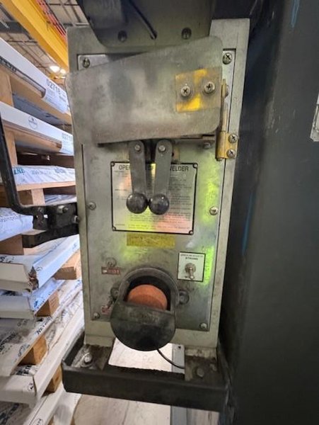 20" X 13" DOALL METL VERTICAL CIRCLE CONTOUR BAND SAW WITH METL SAW HYDRAULIC ROTATING FLOAT TABLE STOCK# 4118