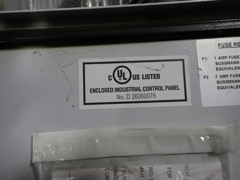 SICK CONTROL CABINET