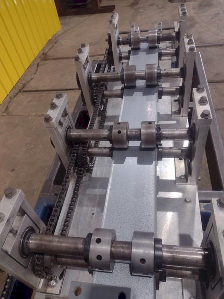 12 STAND X 10&quot; KNUDSON MODEL #KS-2468 STUD &amp; TRACK FRAMING ROLLFORMER, WITH AMS CONTROLS: STOCK #18942