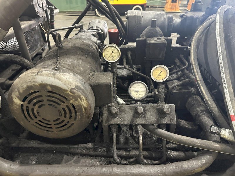5" (530 TON) AMD MODEL #530-2230 AUTOMATIC HYDRAULIC BAR &amp; BILLET SHEAR OR HYRDRAULIC PRESS: STOCK #22660