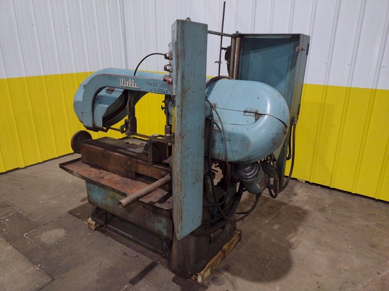 12" X 12" WELLS MODEL 1270 WELLSAW  HORIZONTAL SAW: STOCK #18510