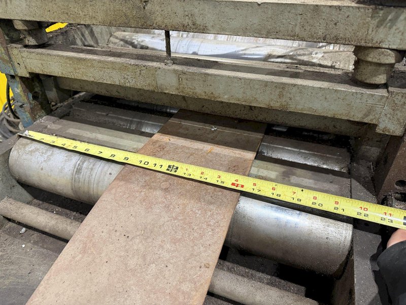 20" X .190" ROWE MODEL #C6-20 MOTORIZED COIL STRIP STRAIGHTENER: YOBRO #24754