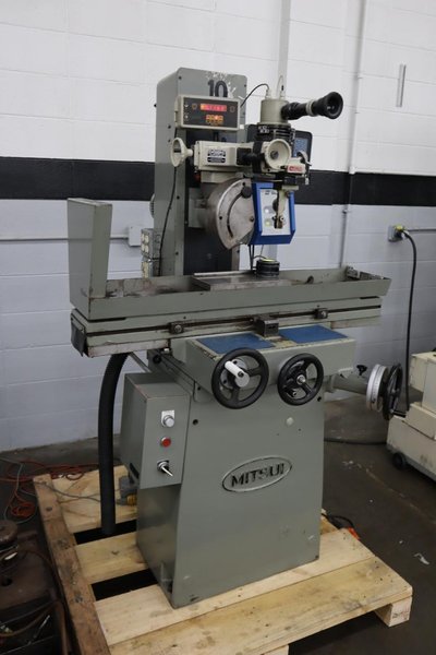 Mitsui High-Tech MSG-200MH 6&quot;x12&quot; Hand Feed Surface Grinder, OptiDress E Optical Wheel Dresser, Acu-Rite III DRO