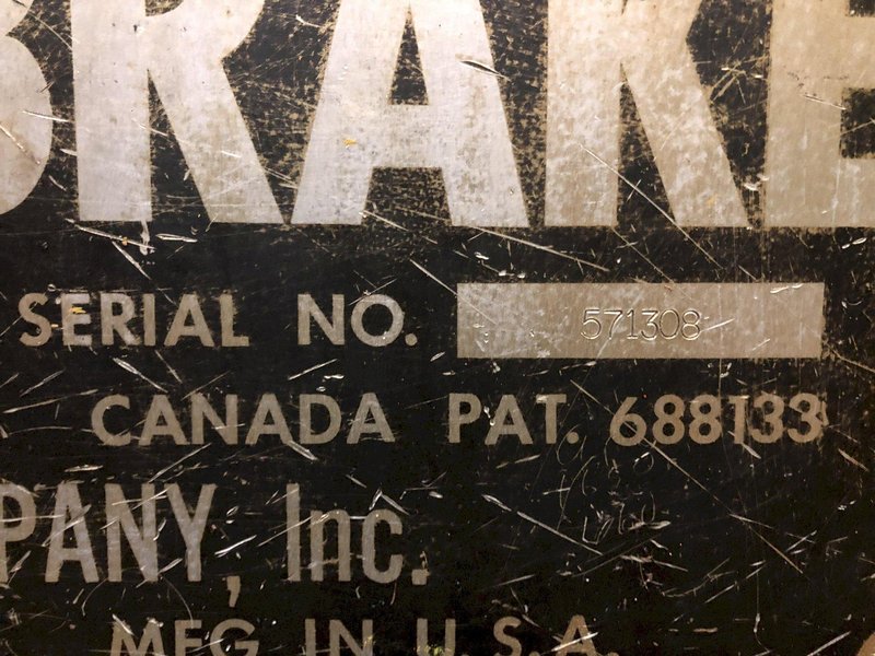 30 TON X 10' HTC MODEL #830GS HYDRAULIC PRESS FLANGED BED PUNCH BRAKE: STOCK 16953