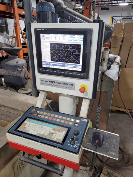 6’ x 12’ Mitsubishi MWX4612 CNC Water Jet