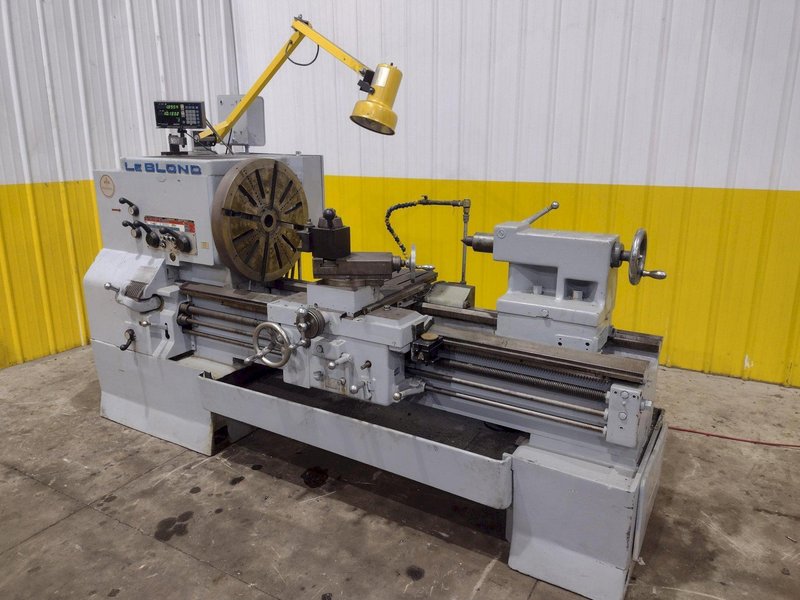 28" X 48" LEBLOND MODEL 3H ENGINE LATHE, 2-1/2" SPINDLE HOLE: YOBRO #24837