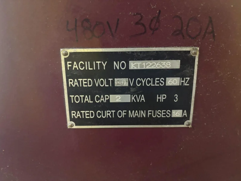 6&quot; X 18&quot; KENT NO. KGS–618 SURFACE GRINDER. STOCK # 0991425