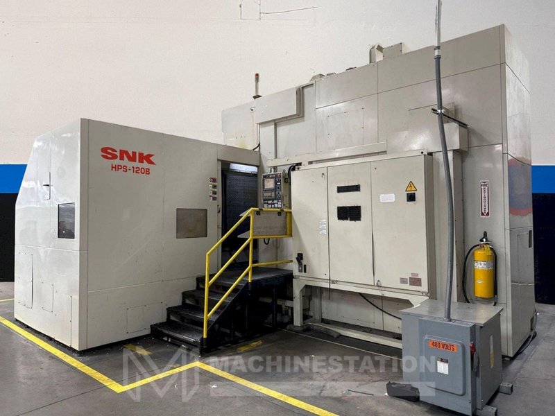 SNK HPS-120B/5 High Speed 5 Axis CNC Profiler Mill – 15,000 RPM, 50 Taper, TCS