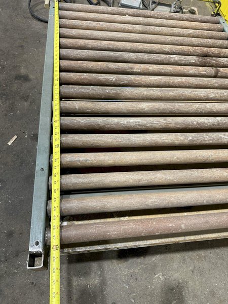 4000 LB X 48" X 40"  ECONO-LIFT MODEL #SL24-40 HYDRAULIC SCISSOR LIFT TABLE WITH ROLLER TOP: STOCK #20950