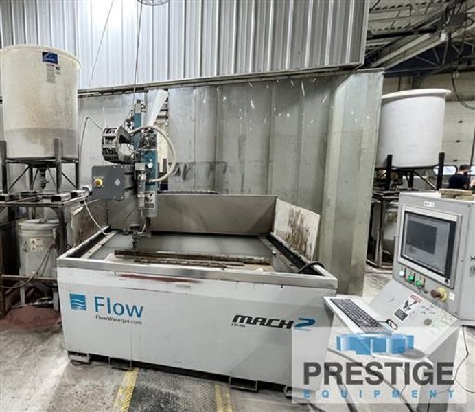 Flow 4&#039; x 4&#039; Mach 2 1313b CNC Water Jet