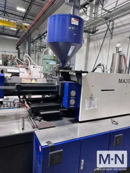 225 TON 10.7 OZ HAITIAN MODEL MA2000II INJECTION MOLDING MACHINE MFG 2018