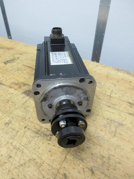 Used Haas Servo Axis Motor Sigma 1- 09 (Long) Part #93-62-0013 (Yaskawa Model USAGED-09A22K), With Coupling