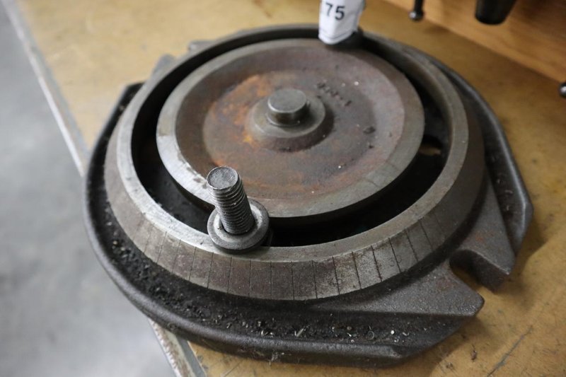 Swivel Base for 6" Machine Vise, 7.5" Between Mounting Studs- Auction Item