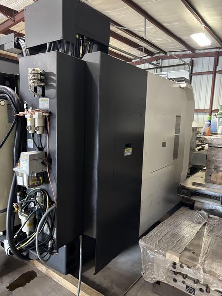 Okuma Genos M560-V VMC, 2021 – 15k Spindle, Chip Conveyor