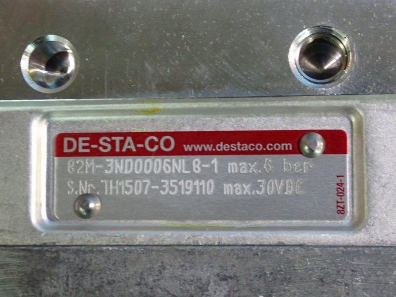 DESTACO 6 BAR BOX OF 4 PNEUMATIC POWER CLAMP   -  82M-3ND0006NL8-1