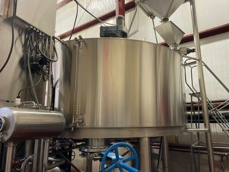 Specific Mechanical 40 BBL Brewhouse – 3-Vessel Steam-Fired System – 2015