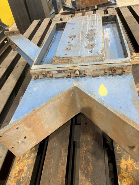 78" X 50' BESCO PORTABLE LATHE, ONSITE TURBINE WORK: STOCK #20735