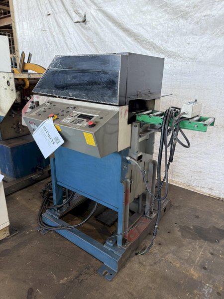 3,300 LB x 5.9&quot; x .06&quot; ORII SERVO FEEDLINE W/ DUAL UNCOILER. STOCK # 0130125.