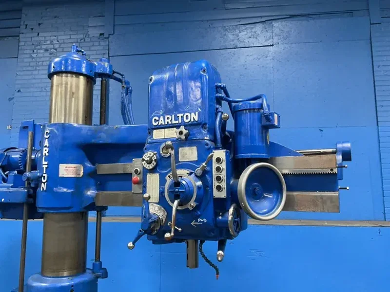Carlton 10” X 5’  Radial Arm Drill