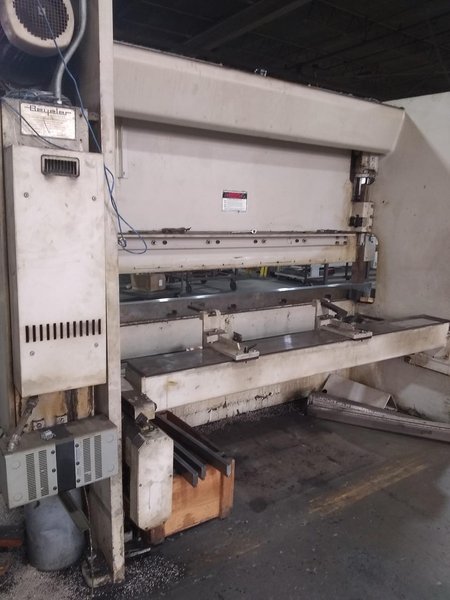 90 Ton x 10′ Wysong RT4-90-10 CNC Hydraulic Press Brake, 1980