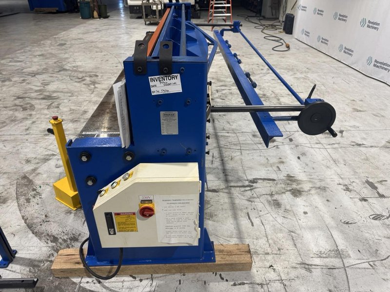10′ x 14 Ga. PROFAB H-12014 Hydraulic Shear, 2023 –  w/ Foot Pedal, Manual Back Gauge &amp; Front Support Arms