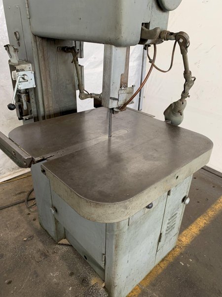 18" GROB NS18 VERTICAL BANDSAW. STOCK # 0683824.