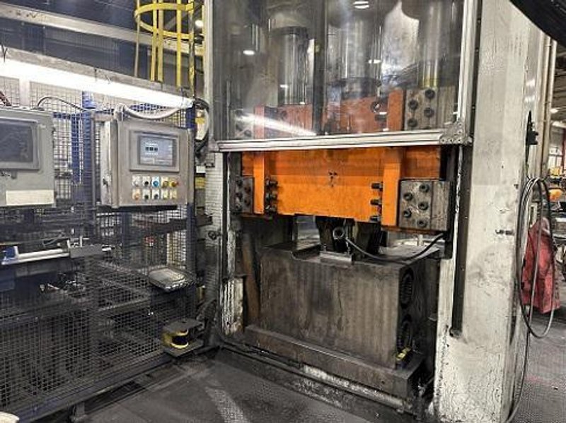 400 TON MACRODYNE HYDRAULIC FORGING PRESS, NEW 2013