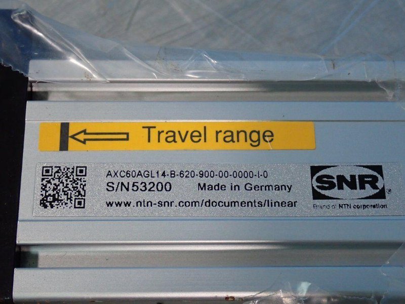 SNR LINEAR GUIDE SYSTEM   -  AXC60AGL14-B-620-900-00-0000-I-0